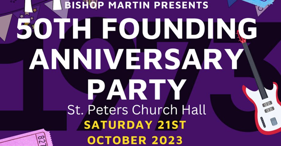 50th Founding Anniversary Party | Bishop Martin C of E PTA 