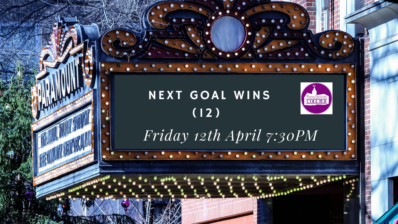 Next Goal Wins (12) | Friday 12th April