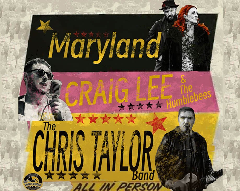 Triple Single Launch | Maryland, Craig Lee & The Humble Bees, Chris Taylor
