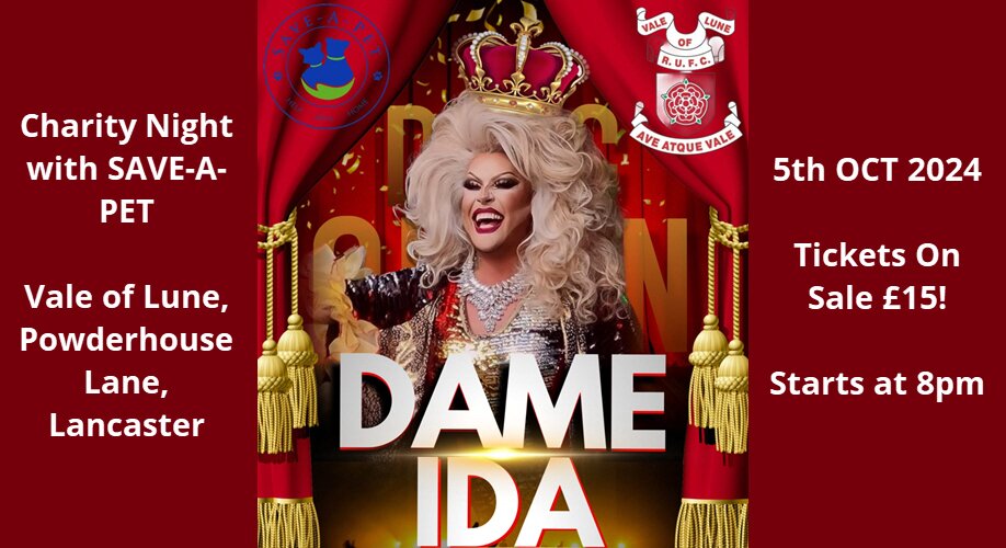 Dame Ida's International Cabaret Show | Save A Pet