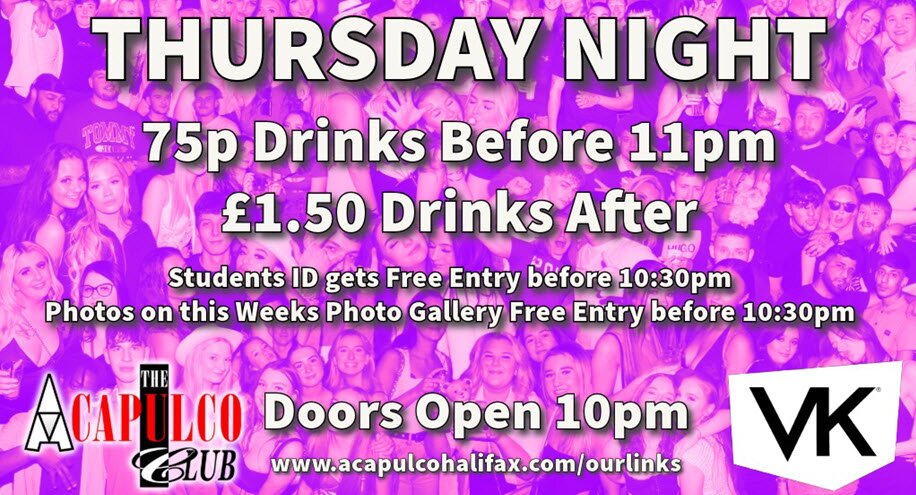 The ACCA Thursday Night Party | 1st August