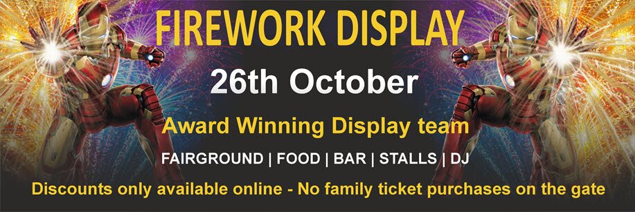 A Marvel Themed Firework Display | Radcliffe Cricket Club