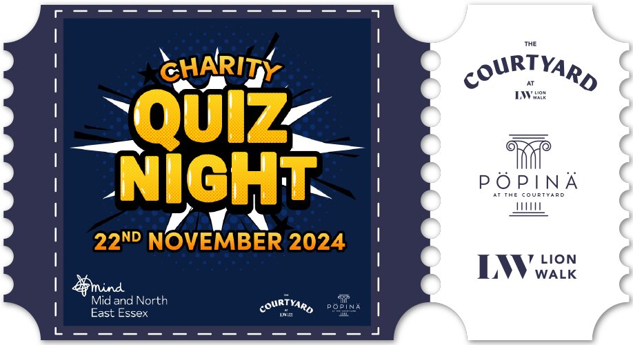 Quiz Night - Lion Walk Courtyard - Friday 22nd November