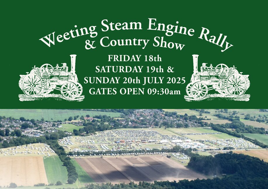 Weeting Steam Engine Rally & Country Show 2025