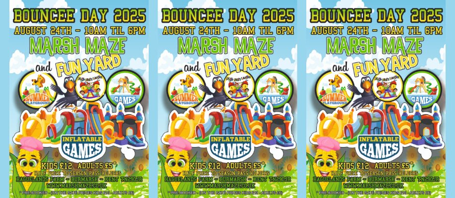 Bouncee Day 2025 | The Marsh Maze