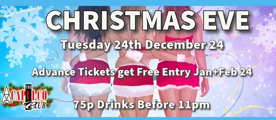  The ACCA Christmas Eve Party | 24th December