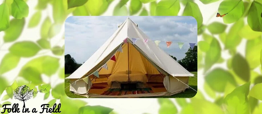 Folk in a Field | Glamping