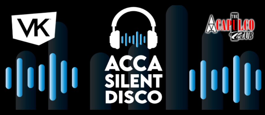 The ACCA Silent Disco in our Marquee | 8th February 2025