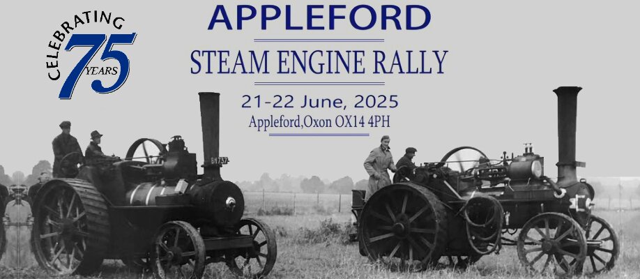 Appleford 75th Steam Rally 2025