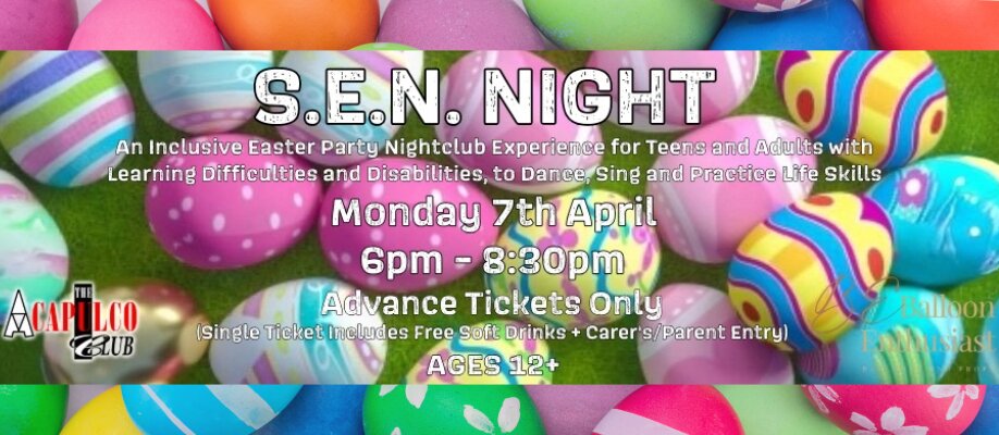 Easter Theme Nightclub Party | All Inclusive SEN Party | Monday 7th April