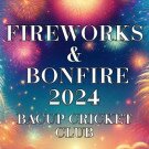 Bacup Cricket Club Fireworks & Bonfire Night 2024 | Sponsored by FOX Group